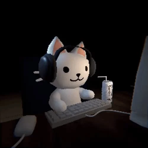 Cat with Monster
