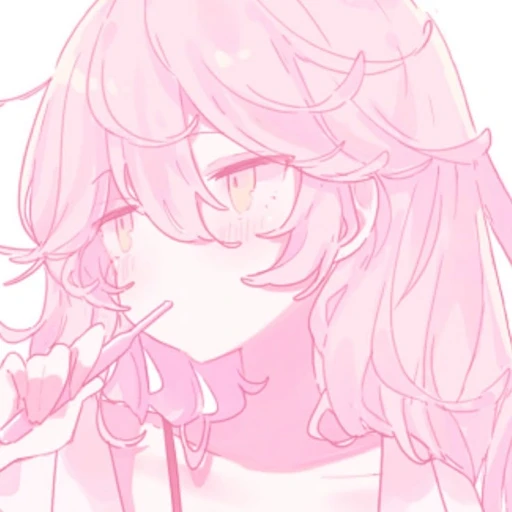 Pink Anime Girl