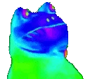 A_rainbow_frog