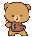 q_marrom_urso_tambor