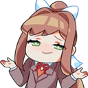 AA_Monika_Shrug